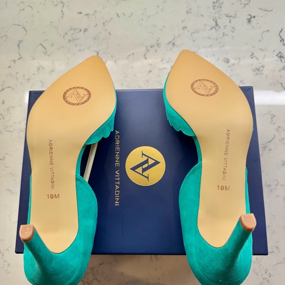 Adrienne Vittadini Teal Women's Shoes - Picture 3 of 5